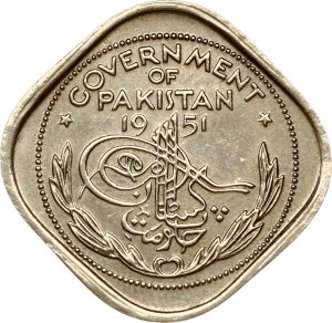 Pakistan 1/2 Anna 1951