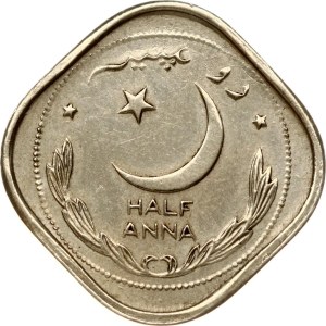 Pakistan 1/2 Anna 1951