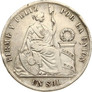 Peru Sol 1874 YJ