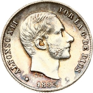 Philippines 20 Centavos 1885