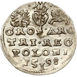 Poland Trojak 1598 Lublin (TRI.) (R)