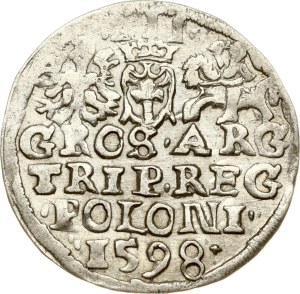 Poland Trojak 1598 Lublin Rare Type
