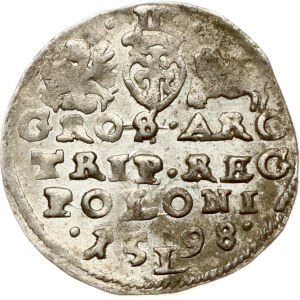 Poland Trojak 1598 Lublin (TRIP.) (R)