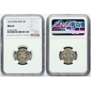 Poland Poltorak 1616 Bydgoszcz NGC MS 63