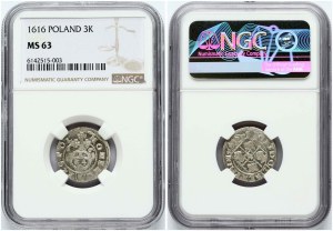 Poland Poltorak 1616 Bydgoszcz NGC MS 63