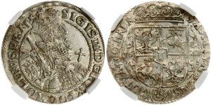 Poland Ort 1622 Bydgoszcz NGC MS 62
