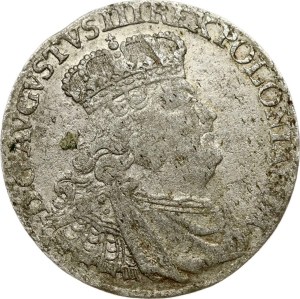 Poland 6 Groszy 1755 EC