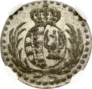 Poland Duchy of Warsaw 10 Groszy 1812 IB (R) NGC AU 53