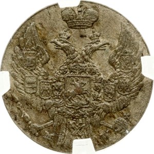 Poland 10 Groszy 1840 MW GENI AU 55