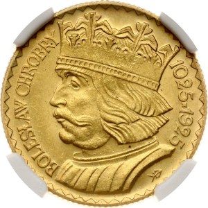 Polen 20 Zlotych 1925 Boleslaw Chrobry NGC MS 64