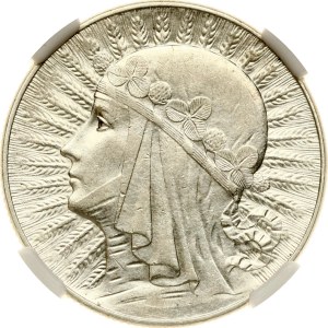 Poland 5 Zlotych 1933 MW NGC AU 55