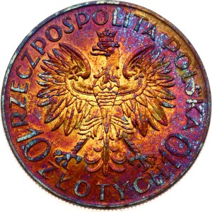 Poland 10 Zlotych 1933 MW Jan III Sobieski