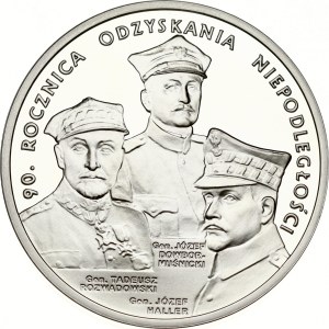 Poland 20 Zlotych 2008 MW Regaining Independence