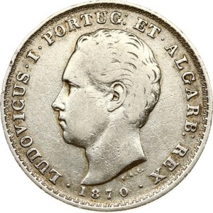 Portugal 500 Reis 1870