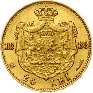 Romania 20 Lei 1883 B