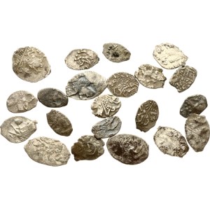 Russia Denga & 1 Kopeck ND Lot of 21 coins