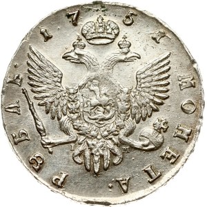 Russia Rouble 1751 СПБ-IМ