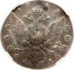 Russia Rouble 1762 ММД-ДМ (R) NGC VF 25
