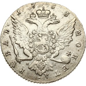 Russia Rouble 1763 СПБ-ЯI