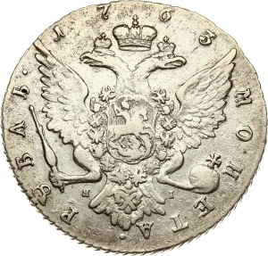 Russia Rouble 1763 СПБ-ЯI