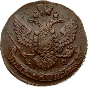 Russia 5 Kopecks 1790 ЕМ