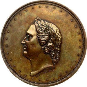 Russia Medal 1872 Emperor Peter I 200 Years