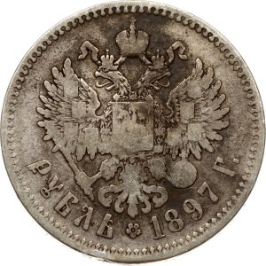 Russia Rouble 1897 (**)