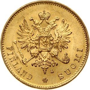 Russia For Finland 20 Markkaa 1910 L