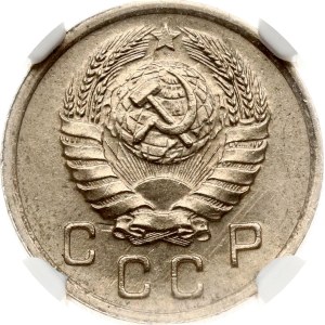 Russia USSR 10 Kopecks 1940 NGC MS 64