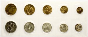 Russia USSR 1 Kopeck - 1 Rouble 1974 ЛМД Set of 9 coins & token