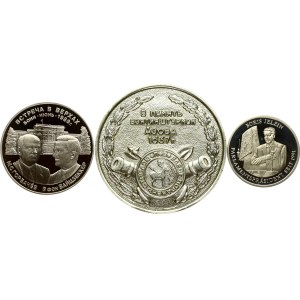 Russia Jubilee Medals 1989-1991 Lot of 3 pcs