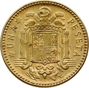 Spain Peseta 1947 Benlliure