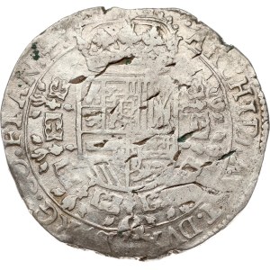 Spanish Netherlands Flanders Patagon 1672 (R1)