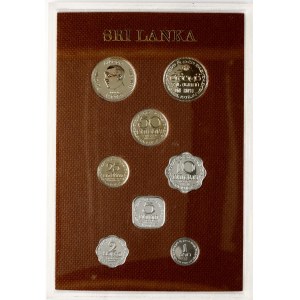 Sri Lanka 1 Cent - Rupee 1978 Set of 8 coins