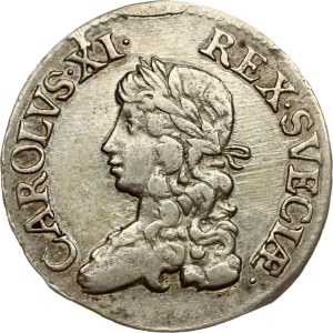 Sweden 2 Mark 1671