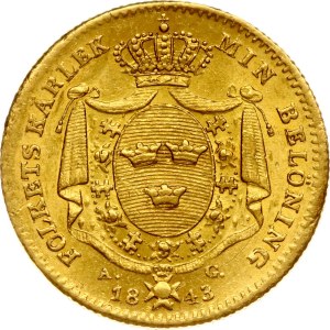 Sweden Ducat 1843 AG