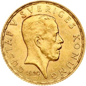 Sweden 5 Kronor 1920 W