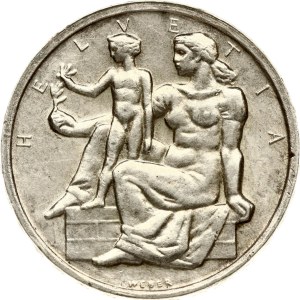 Switzerland 5 Francs 1948 B Constitution