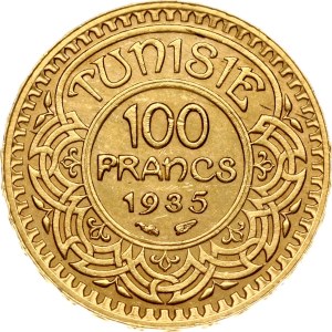 Tunisia 100 Francs 1354 (1935)