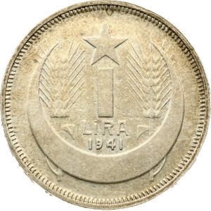 Turkey 1 Lira 1941