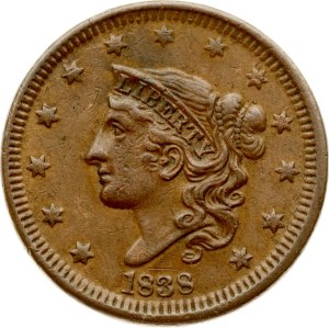 USA Cent 1838