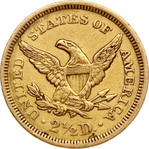 USA 2½ Dollars 1851 Philadelphia