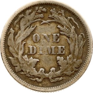 USA Dime 1876