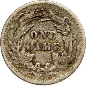 USA Dime 1877 S