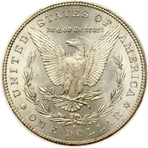 USA Morgan Dollar 1881 S PCGS MS 64+