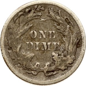 USA Dime 1882