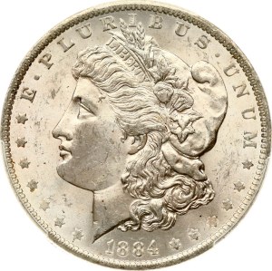 USA Morgan Dollar 1884 O PCGS MS 64