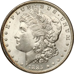 USA Morgan Dollar 1885 NGC MS 64
