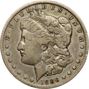 USA Morgan Dollar 1886 O