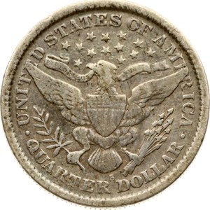 USA 1/4 Dollar 1894 S